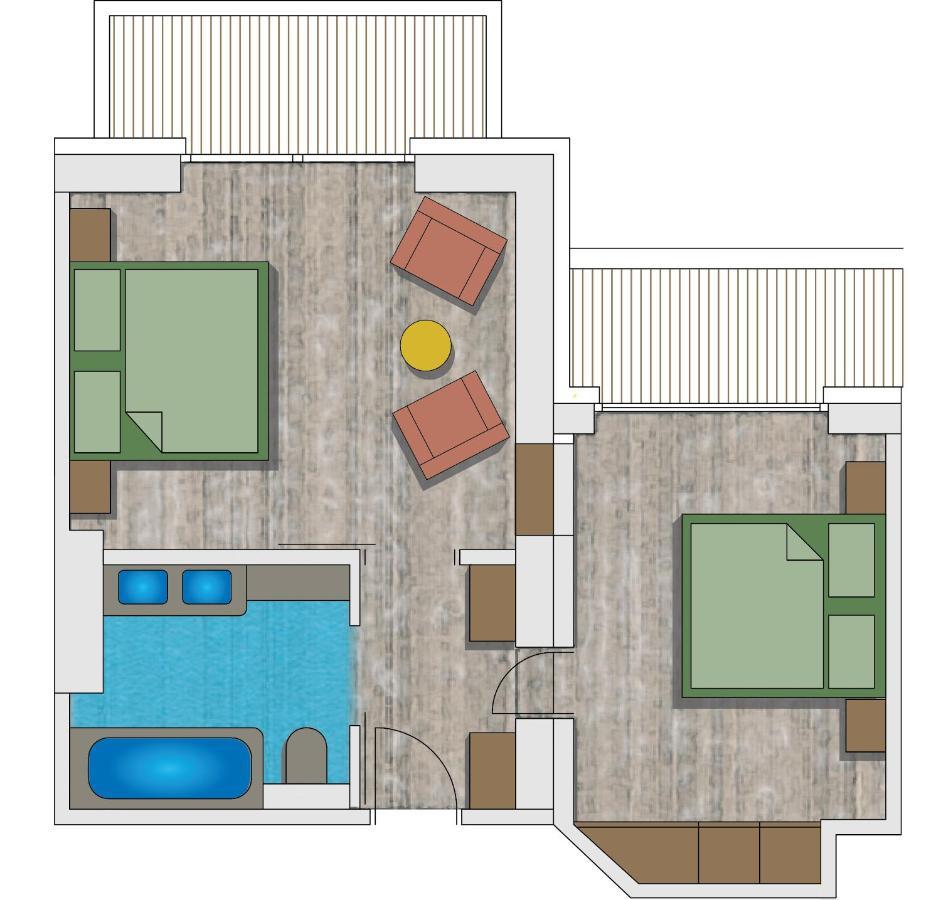 Familiekamer met Bad