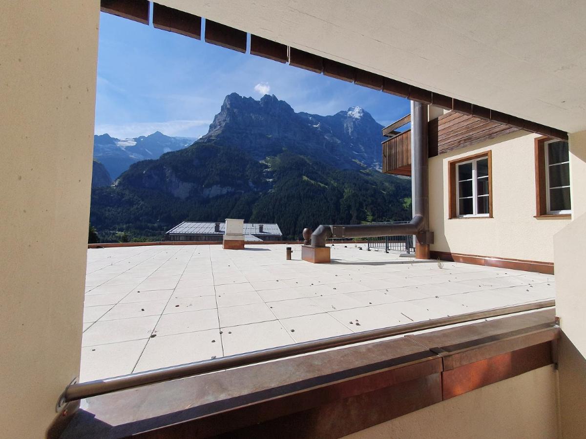 Habitación Doble con vistas parciales a la montaña Eiger