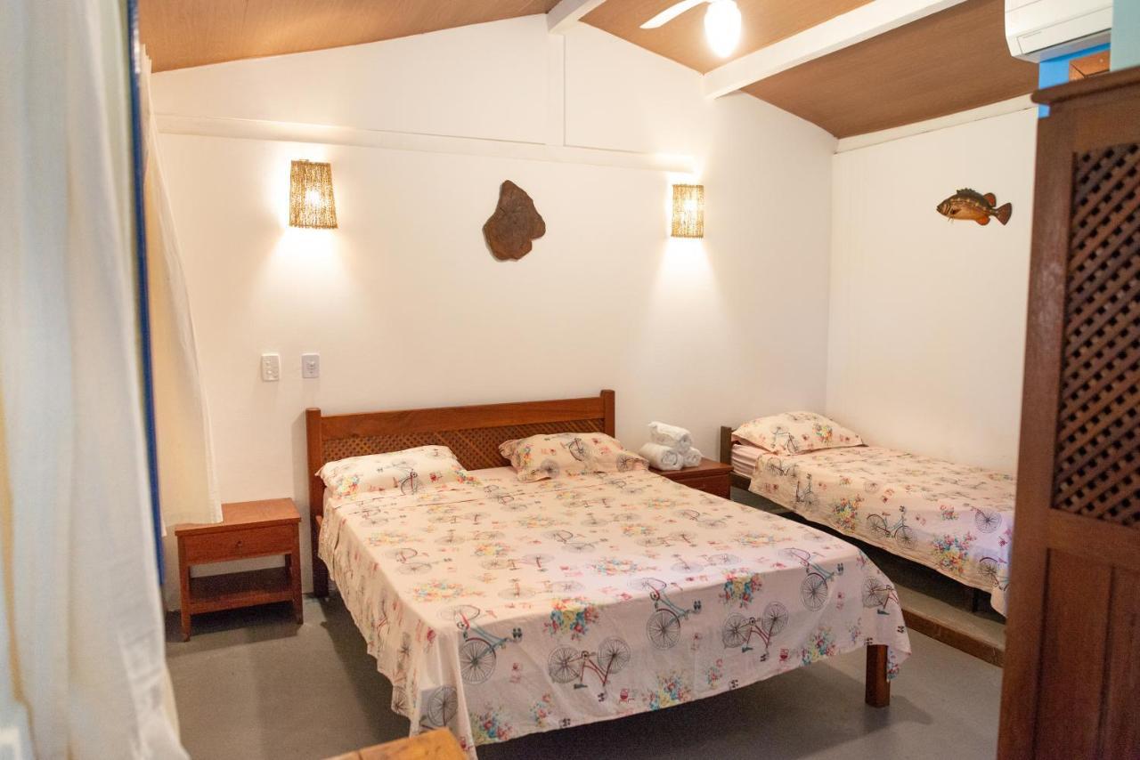 Quarto Triplo com Vista do Jardim