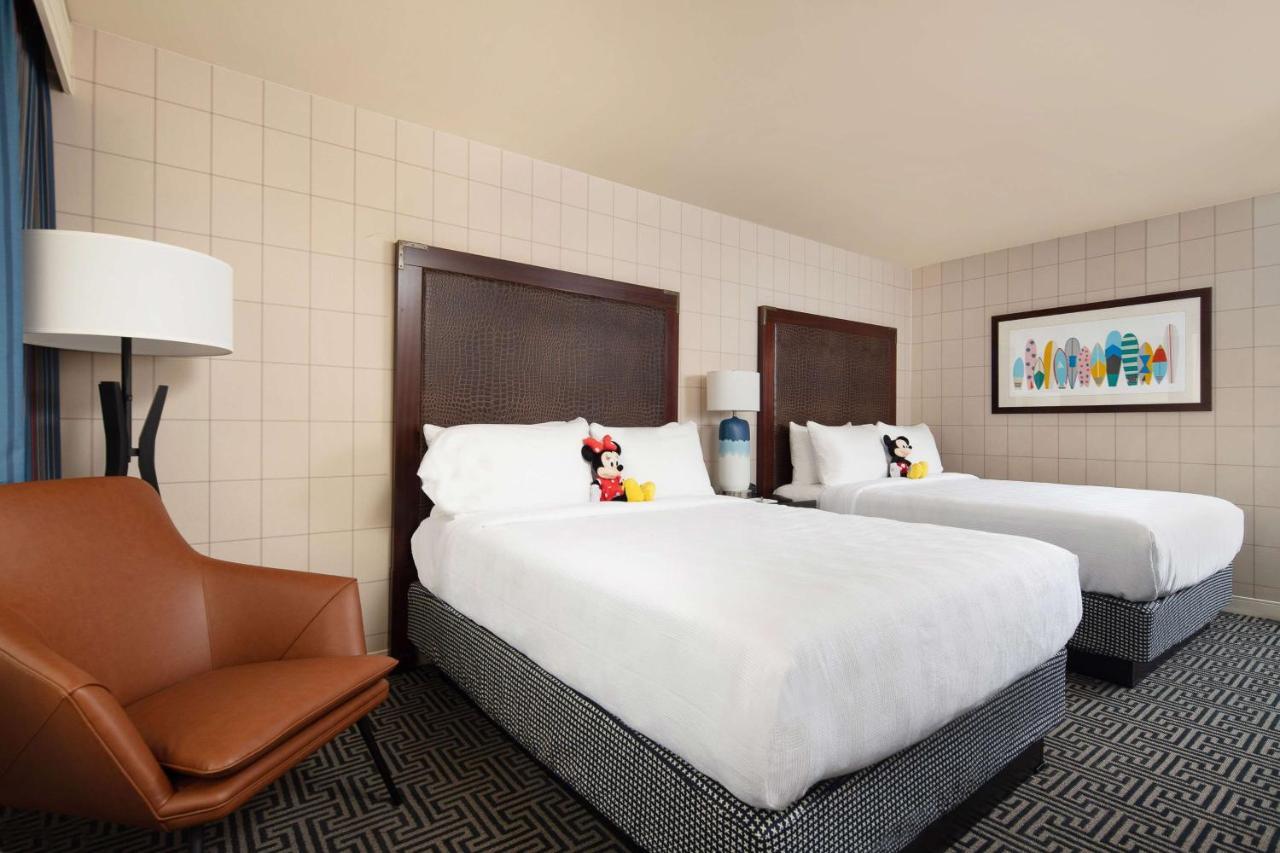 Deluxe Kamer met 2 Queensize Bedden en Uitzicht op Park