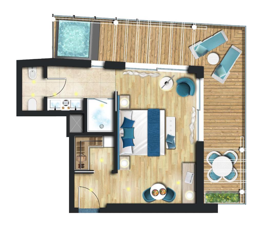 Deluxe Suite met Uitzicht op Zee