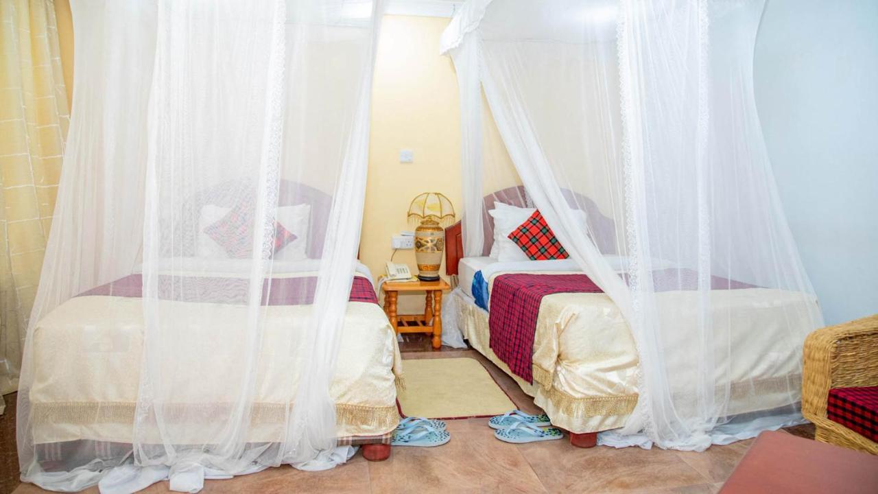 Chambre Lits Jumeaux Standard avec Vue sur Jardin
