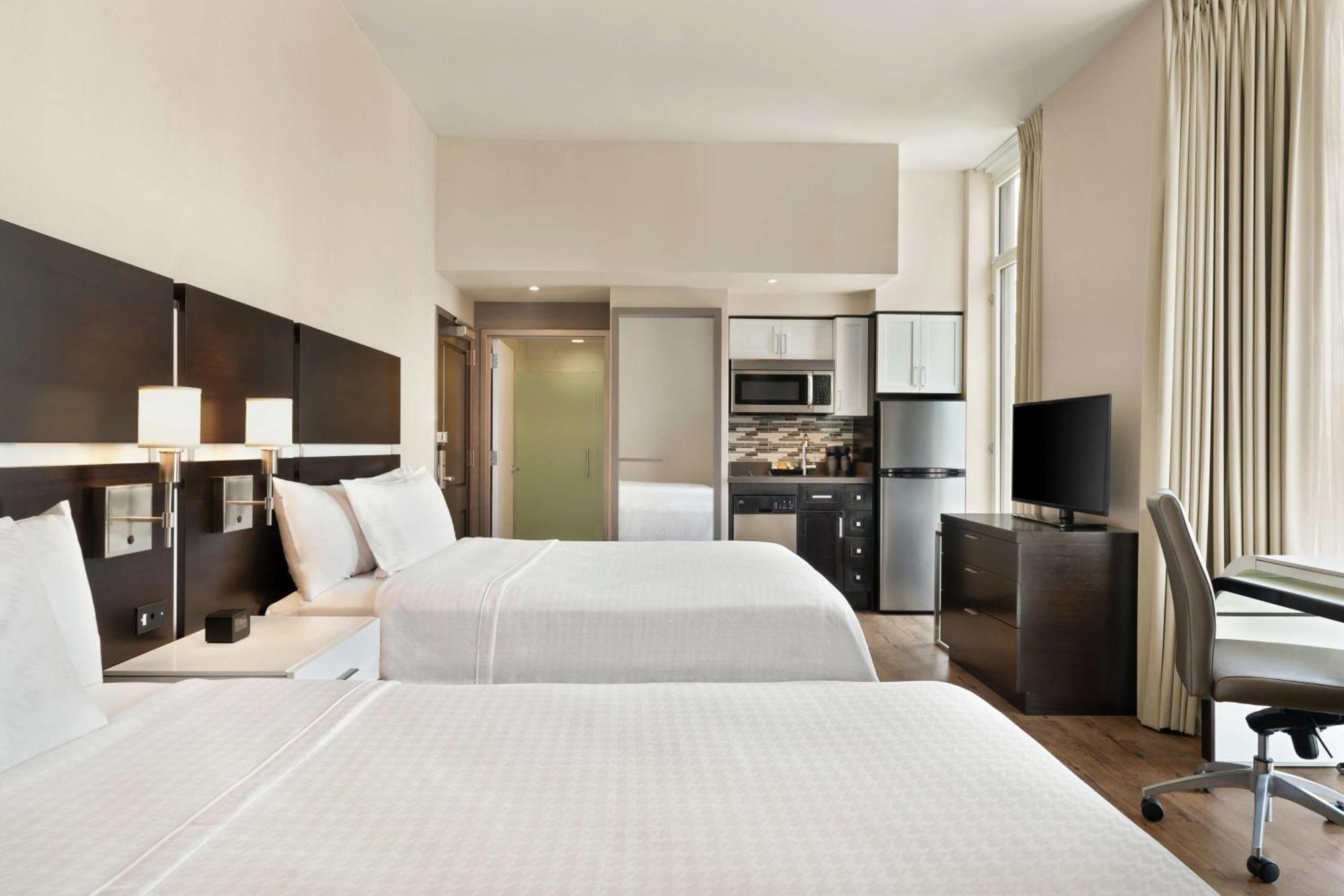Queen Studio met 2 Queensize Bedden - Rookvrij