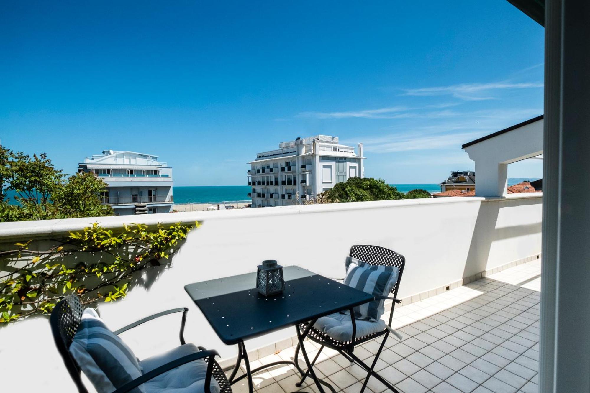 Penthouse Suite mit Meerblick