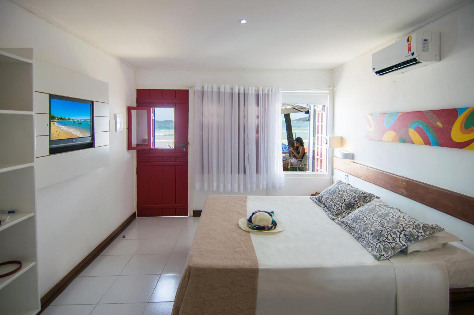 Quarto Duplo Standard com Vista do Mar - Térreo