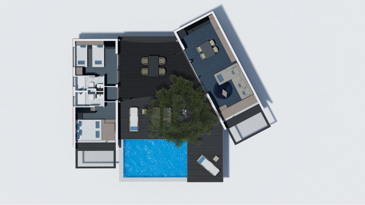 Familievakantiehuis met Zwembad - 2 Modules