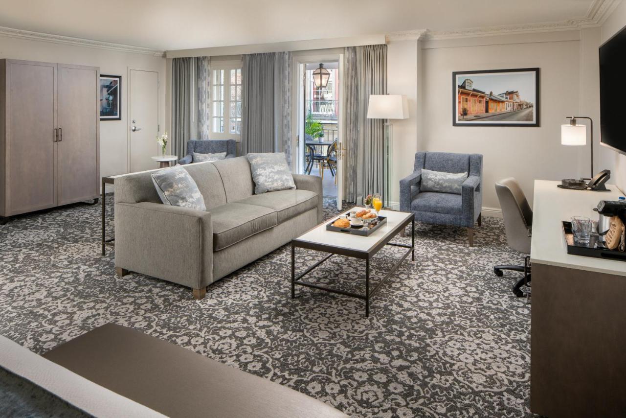 Suite Junior avec Balcon et 1 Lit King-Size - Vue sur Rue Bourbon