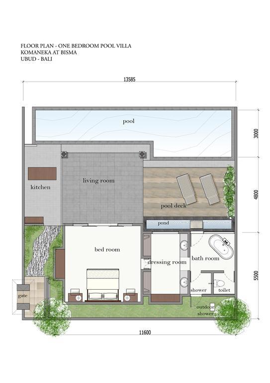 Villa met 1 Slaapkamer en Zwembad