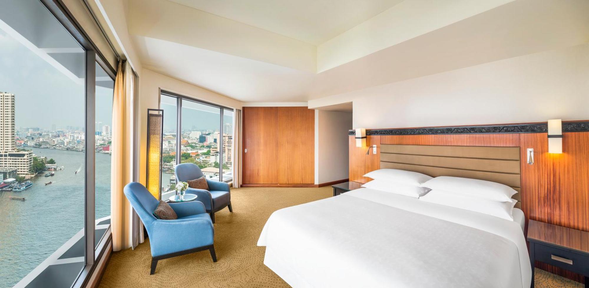 Executive Suite met 1 Slaapkamer en Kingsize Bed - Uitzicht op de Rivier - Toegang tot de Club Lounge