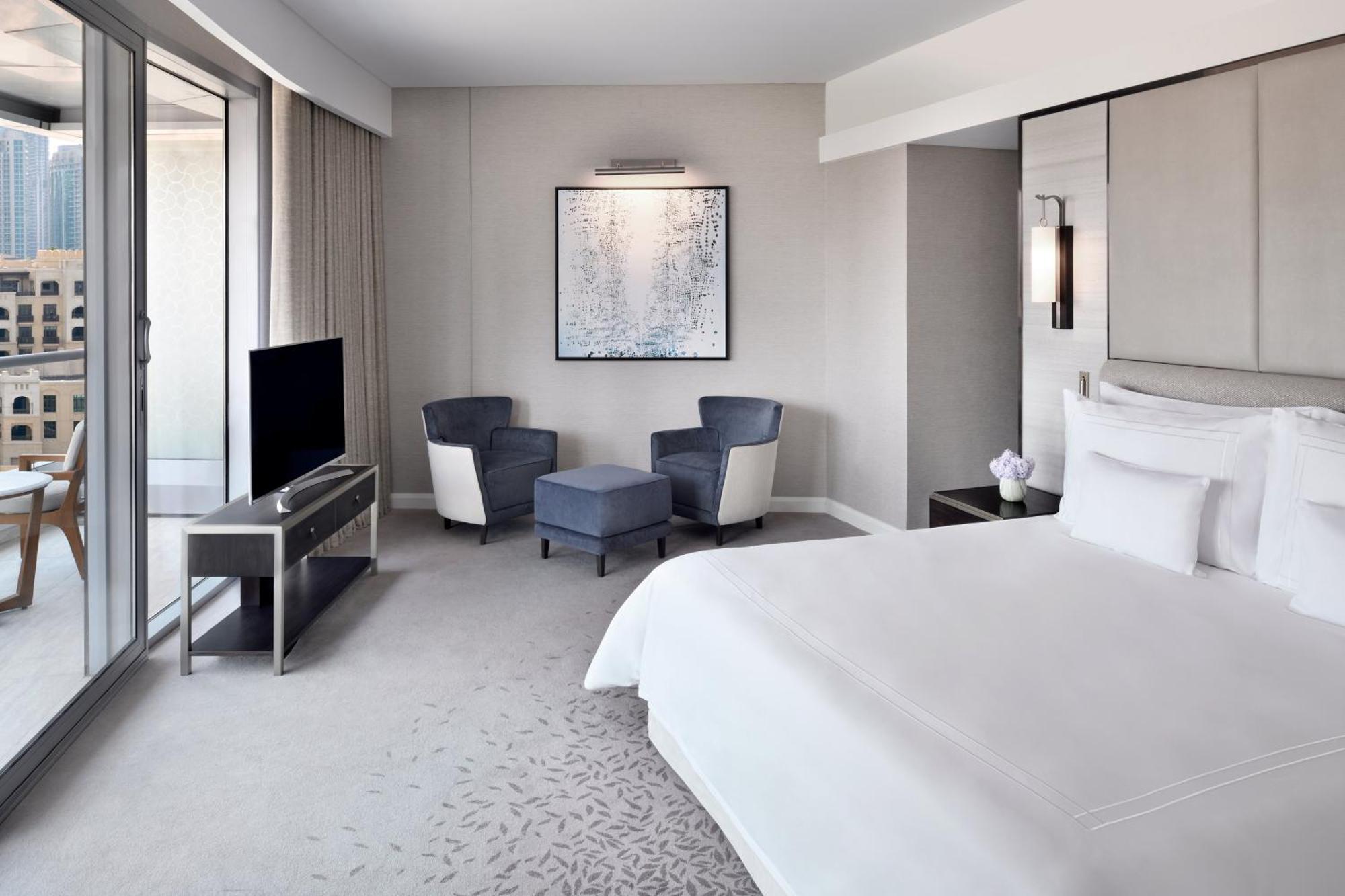 Executive Suite met balkon, uitzicht op het centrum en toegang tot de lounge