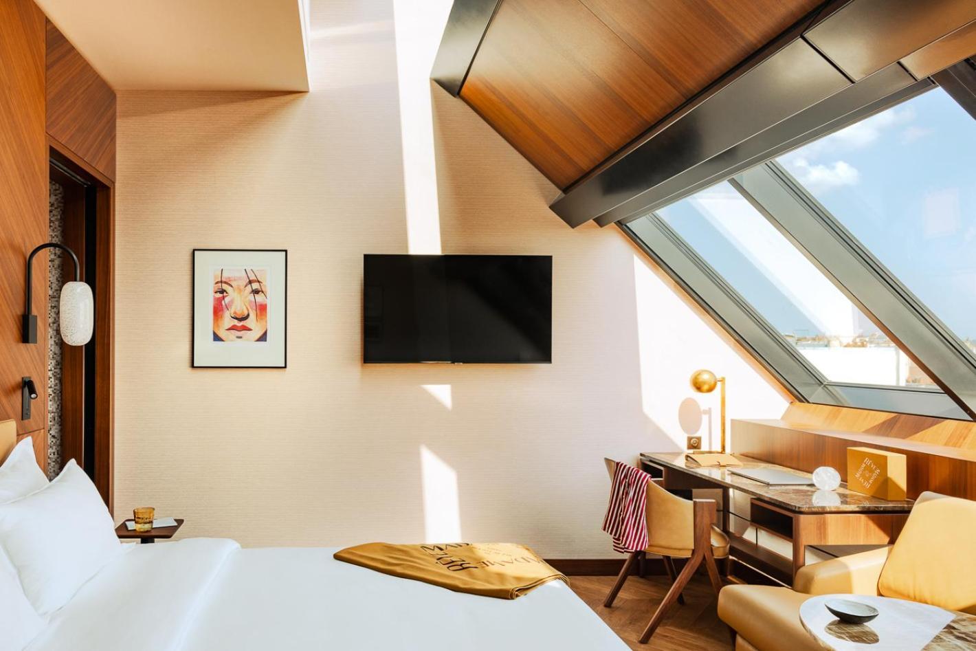 Deluxe Zimmer mit Blick auf Paris – Atelier