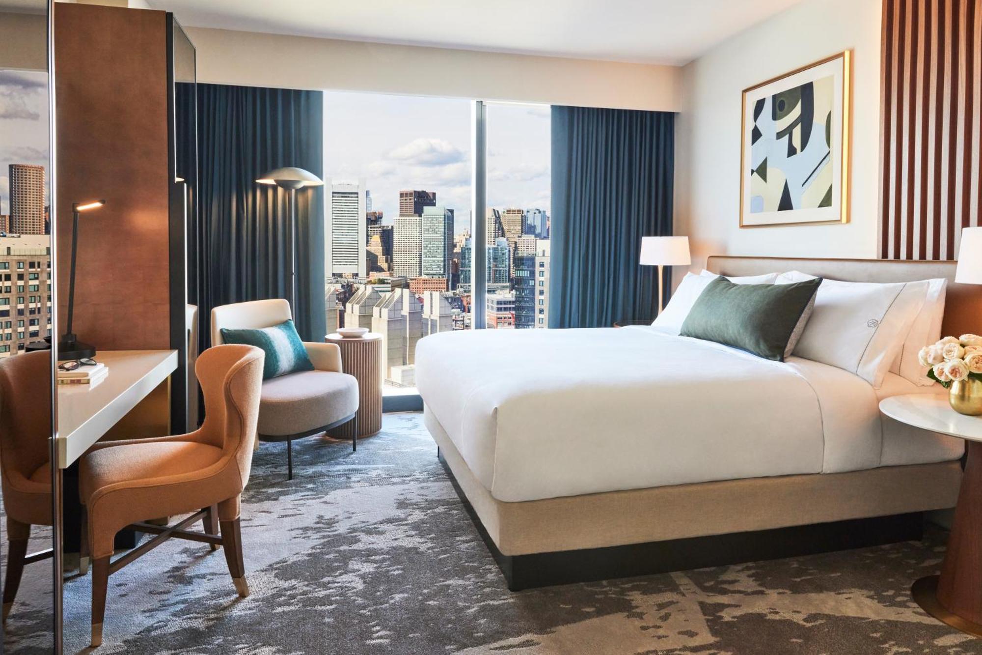 Suite Patron mit 1 Schlafzimmer mit 1 Kingsize-Bett und ebenerdiger Dusche - barrierefrei