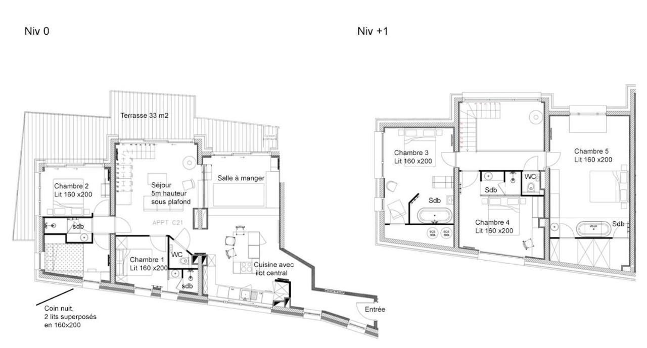 Appartement 2 Chambres