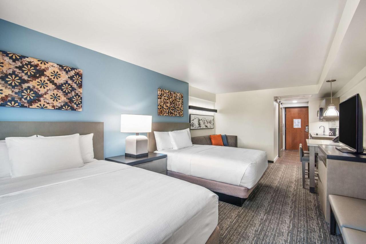 Studio Suite with Two Queen Beds, Sofa Bed and Kitchen