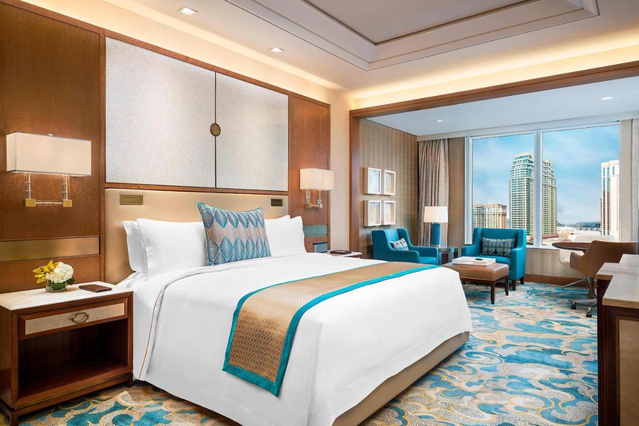 Habitación con 1 cama extragrande y vistas al Cotai Strip
