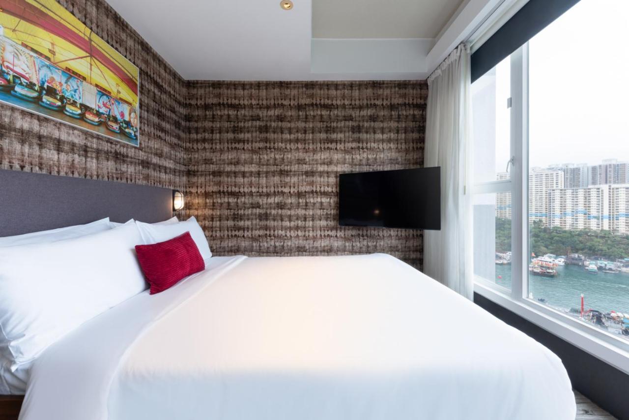 Zimmer mit Queensize-Bett und Meerblick