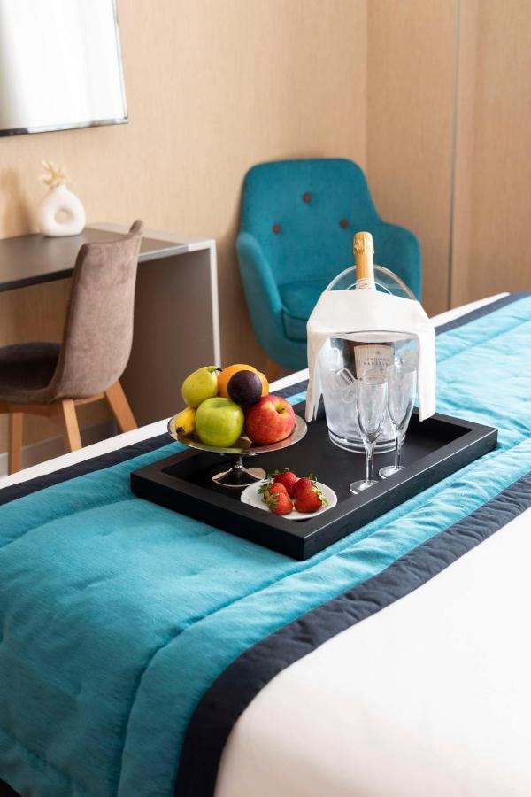 Junior Suite mit Kingsize-Bett und Balkon