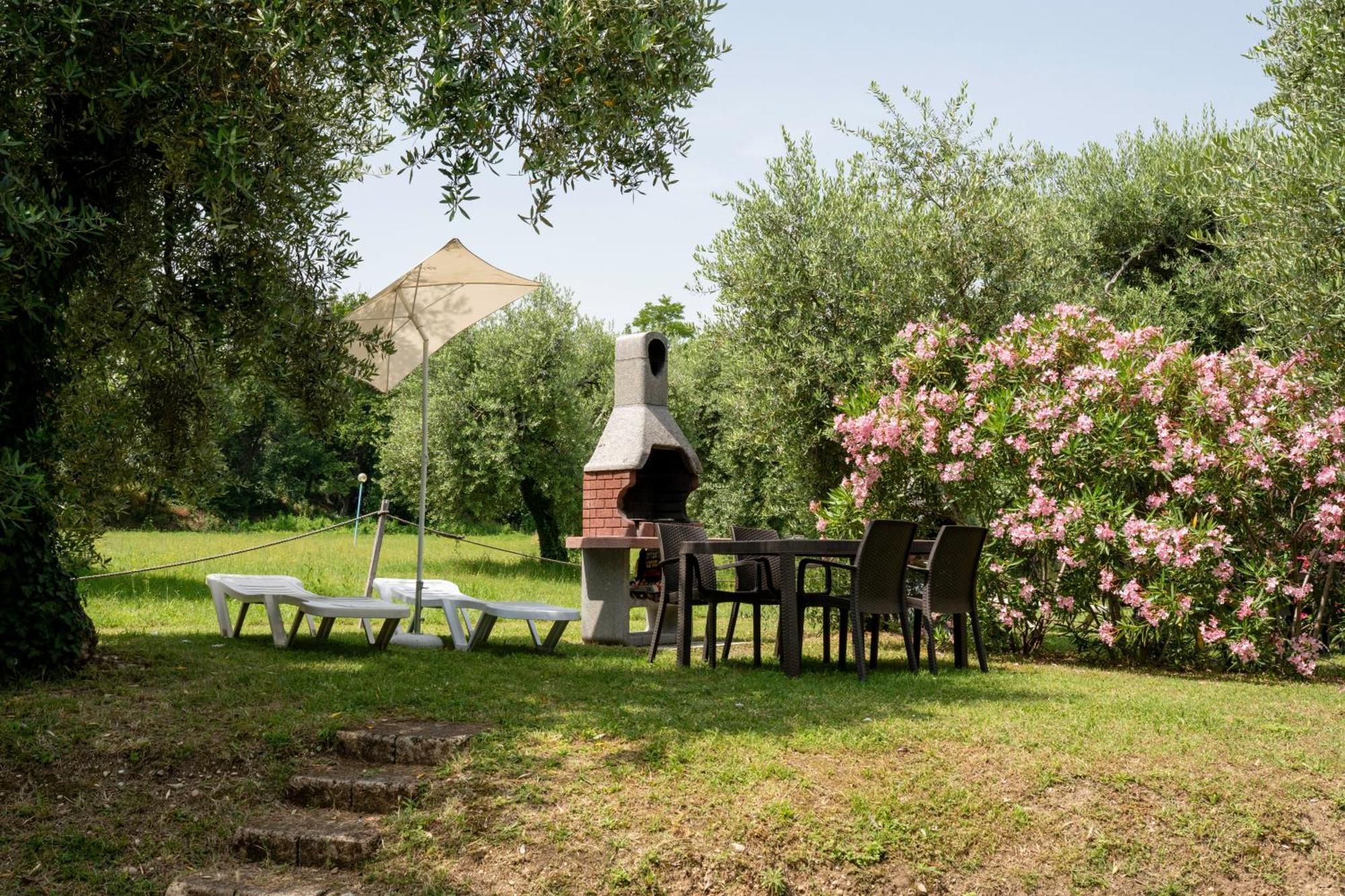 Apartment mit Gartenblick