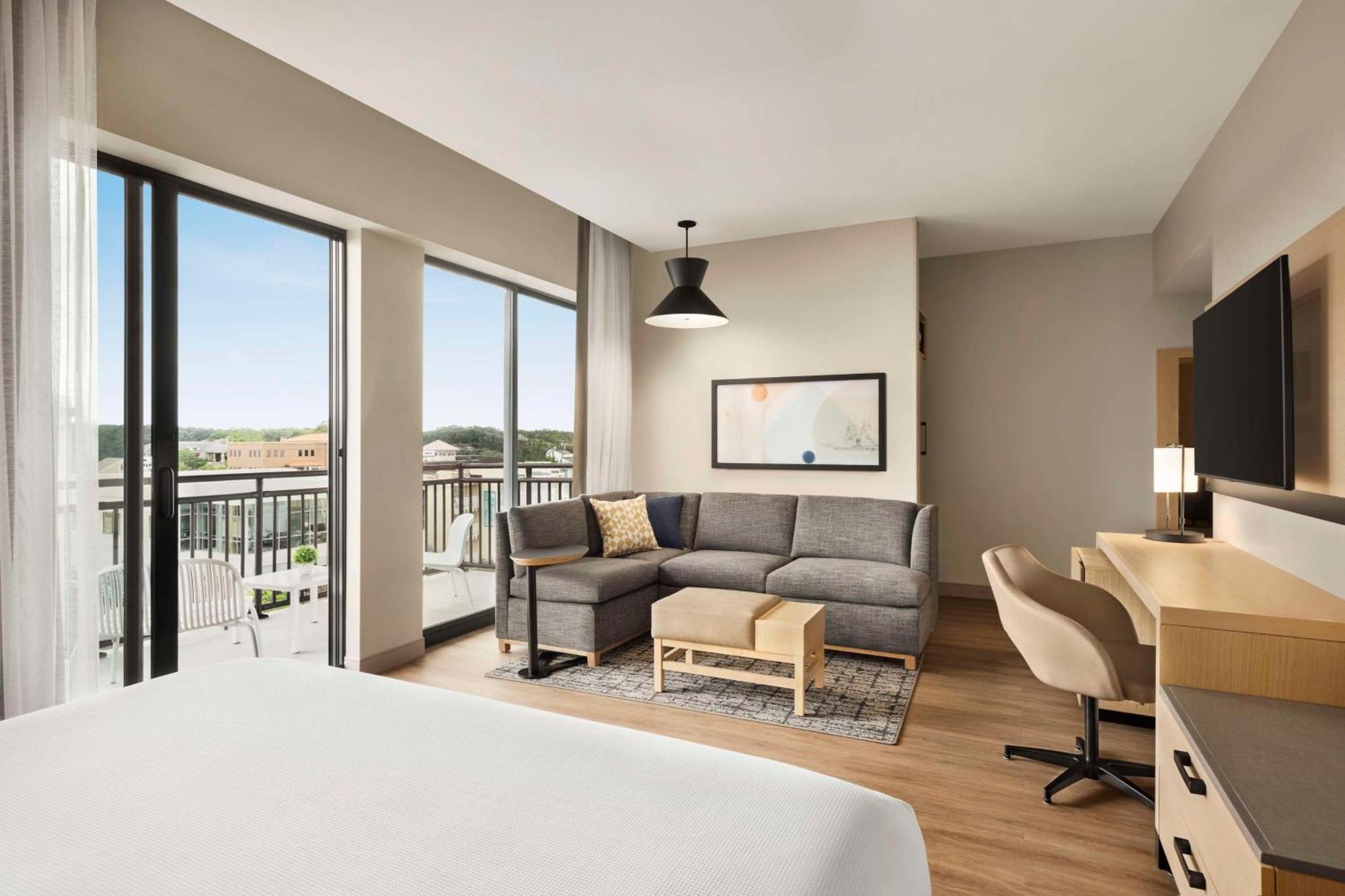 King Room with Sofa Bed and City View