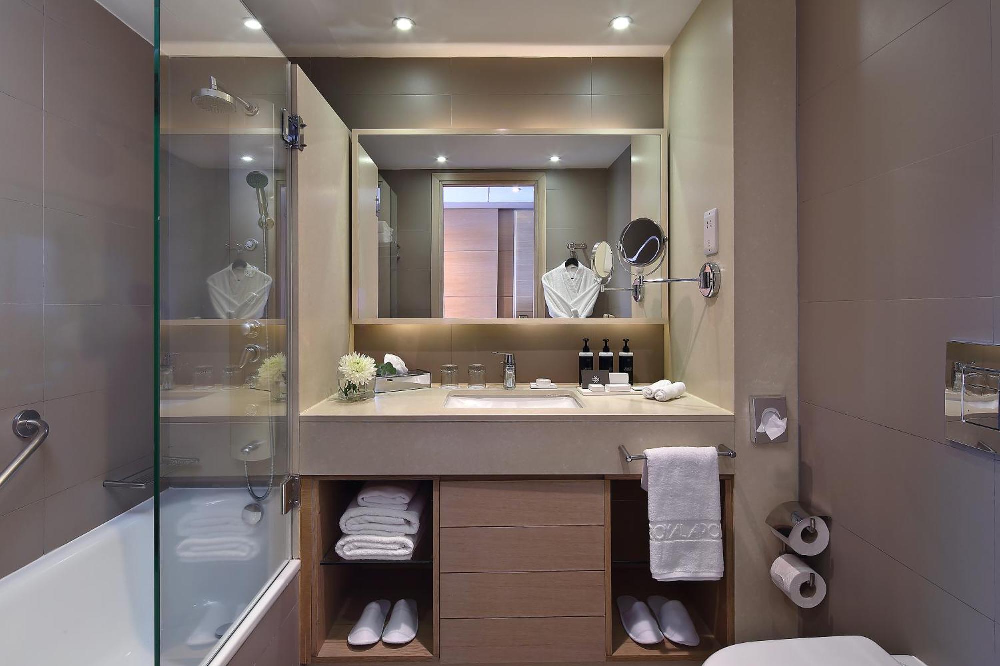 Deluxe Tweepersoonskamer met 1 of 2 Bedden en Uitzicht op Zee