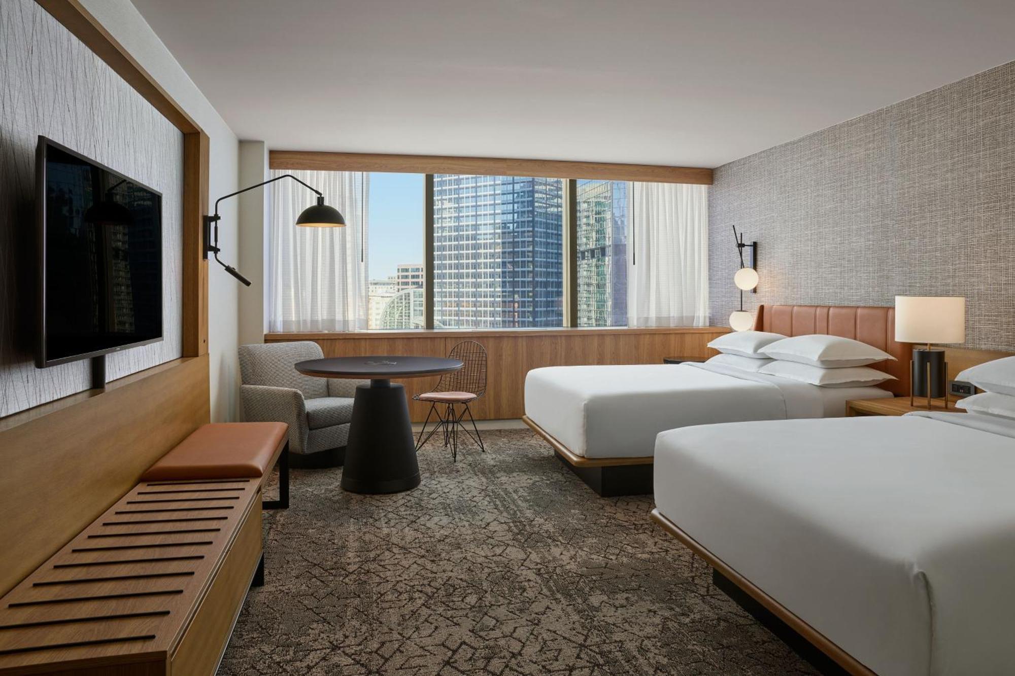 Chambre de Luxe avec 2 Lits Queen-Size - Vue sur Ville