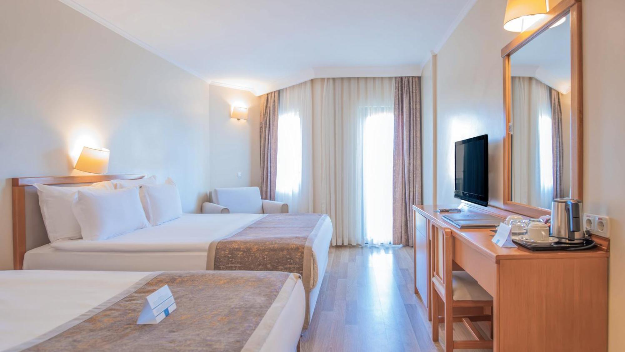 Doppelzimmer mit Gartenblick