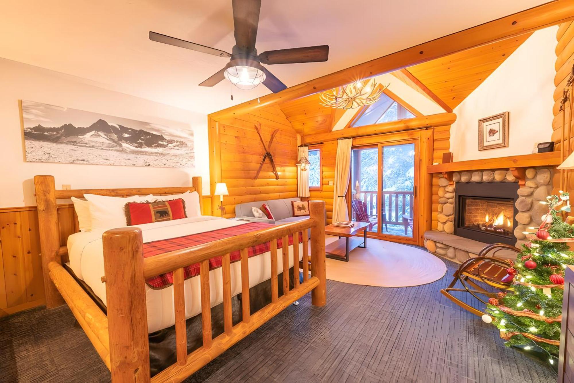 Suite met bubbelbad en slaapbank (Lodge gebouw)