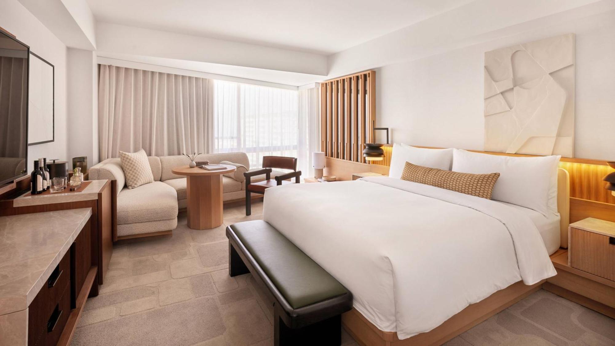 Chambre Premier Lit King-Size avec Vue sur la Skyline
