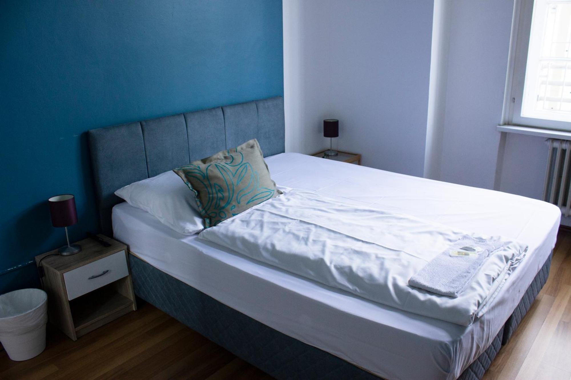 Vierbettzimmer mit Gemeinschaftsbad