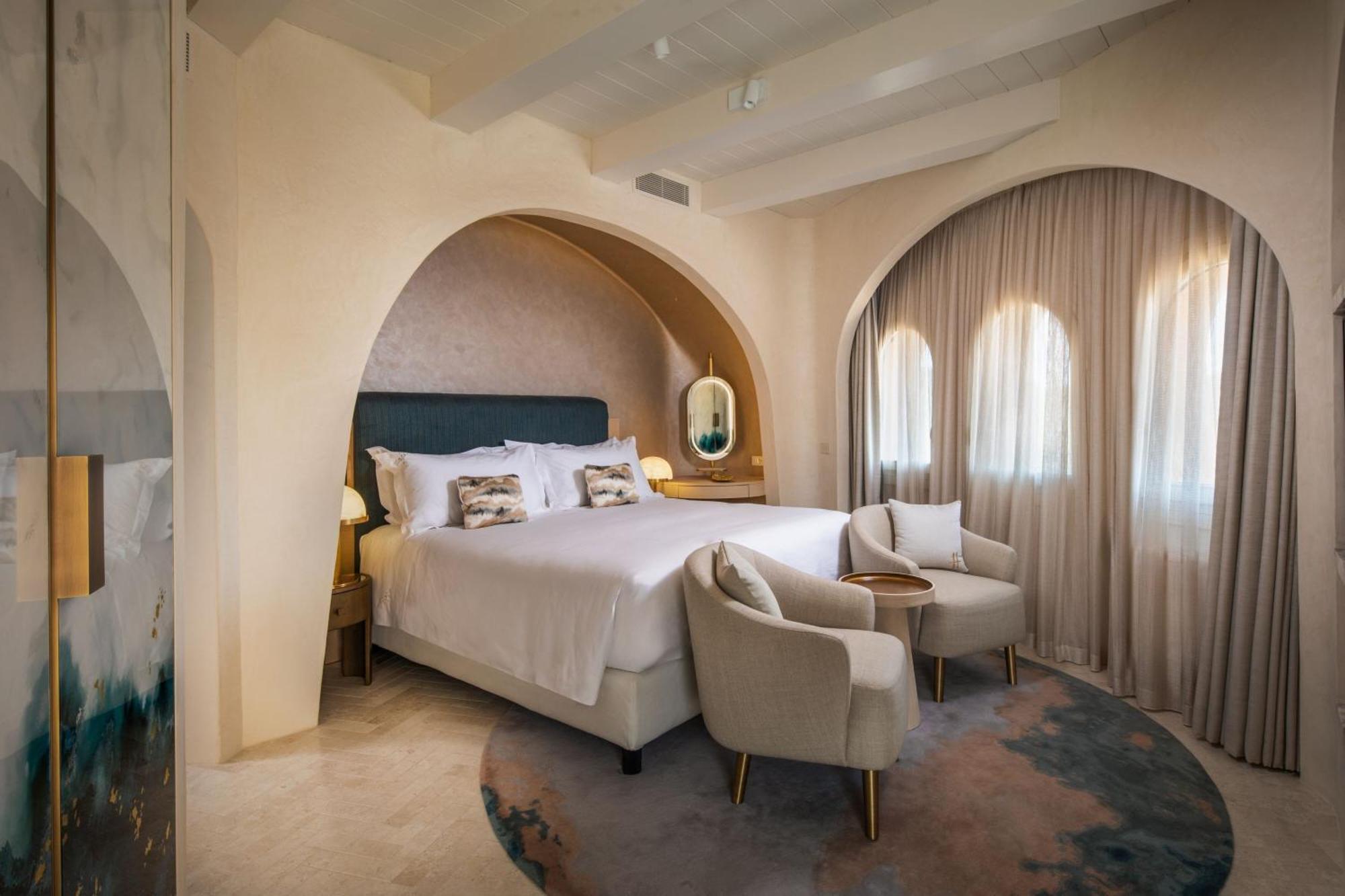Harrods Suite mit 3 Kingsize-Betten, Meerblick, Terrasse und Tauchbecken