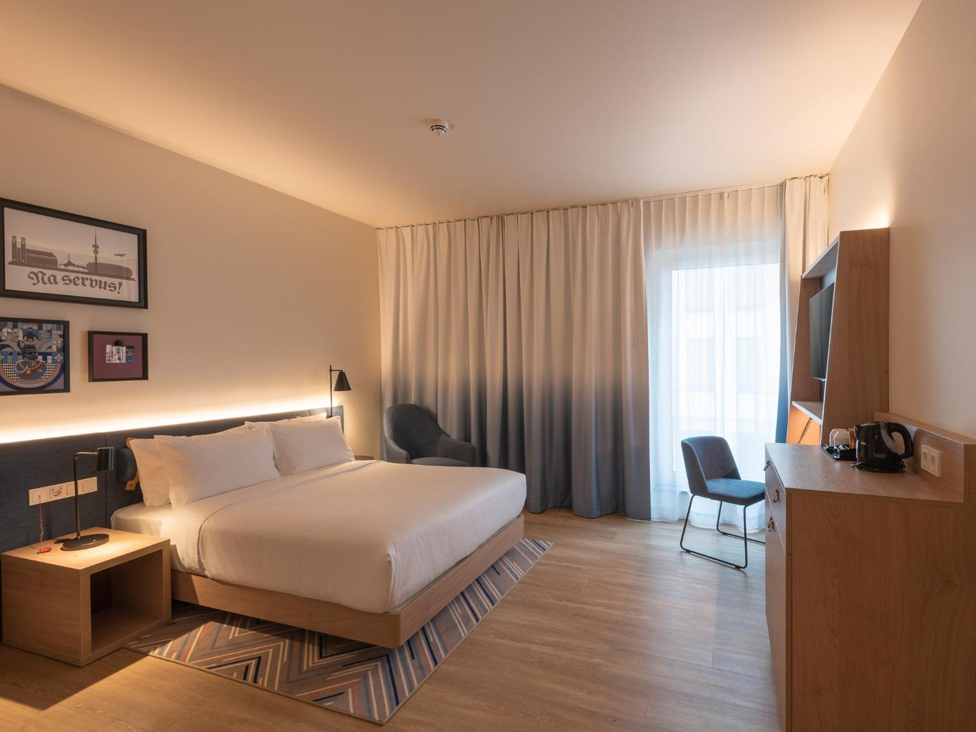 Zimmer mit Kingsize-Bett - barrierefrei