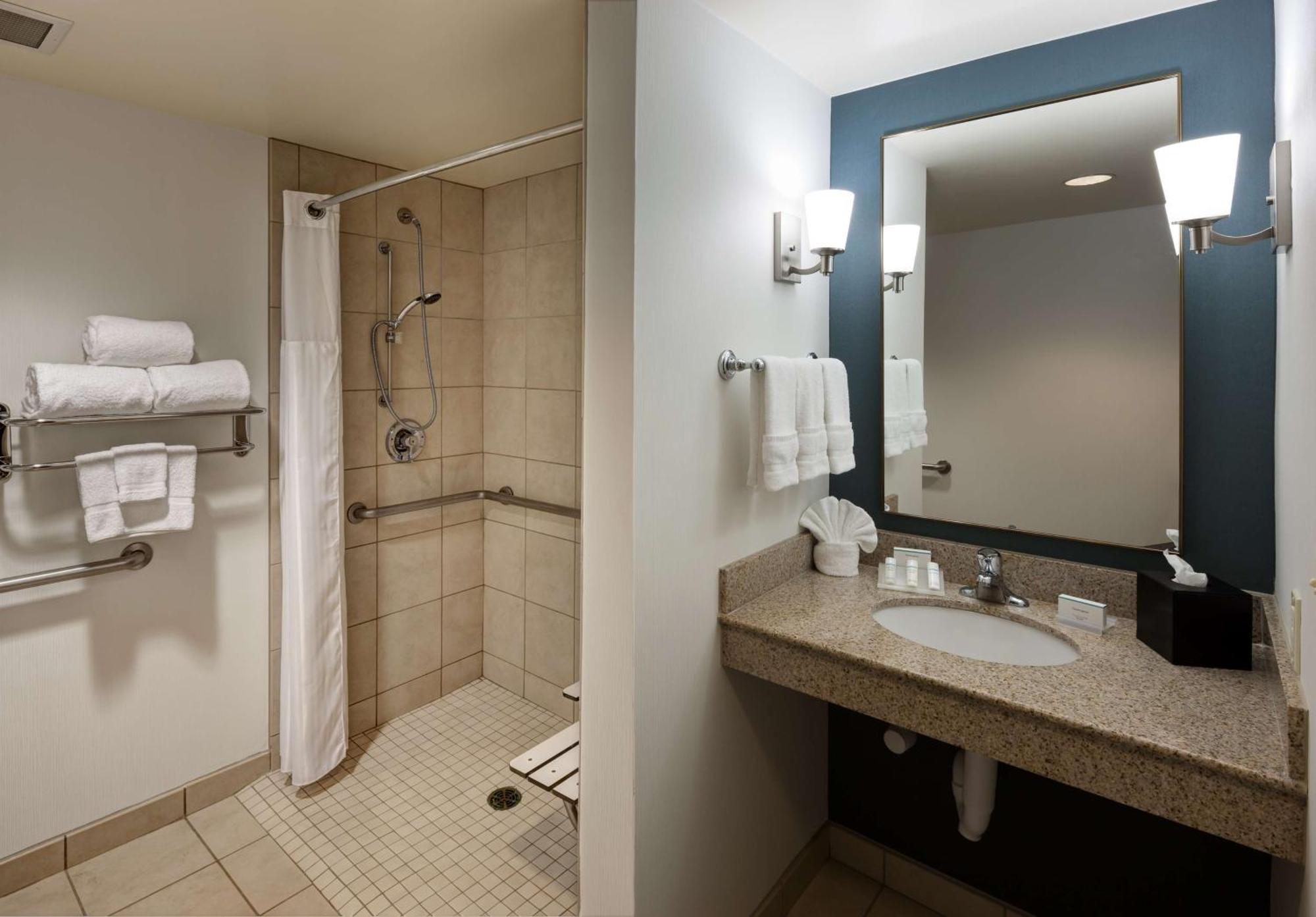 Junior King Suite with Roll-In Shower - Mobility Access