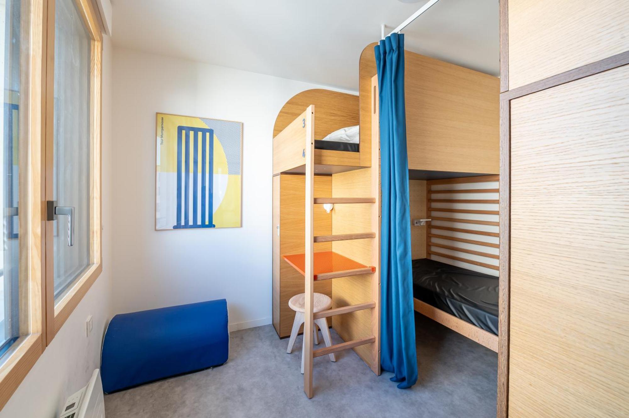 Eenpersoonsbed in Slaapzaal met 4 Bedden