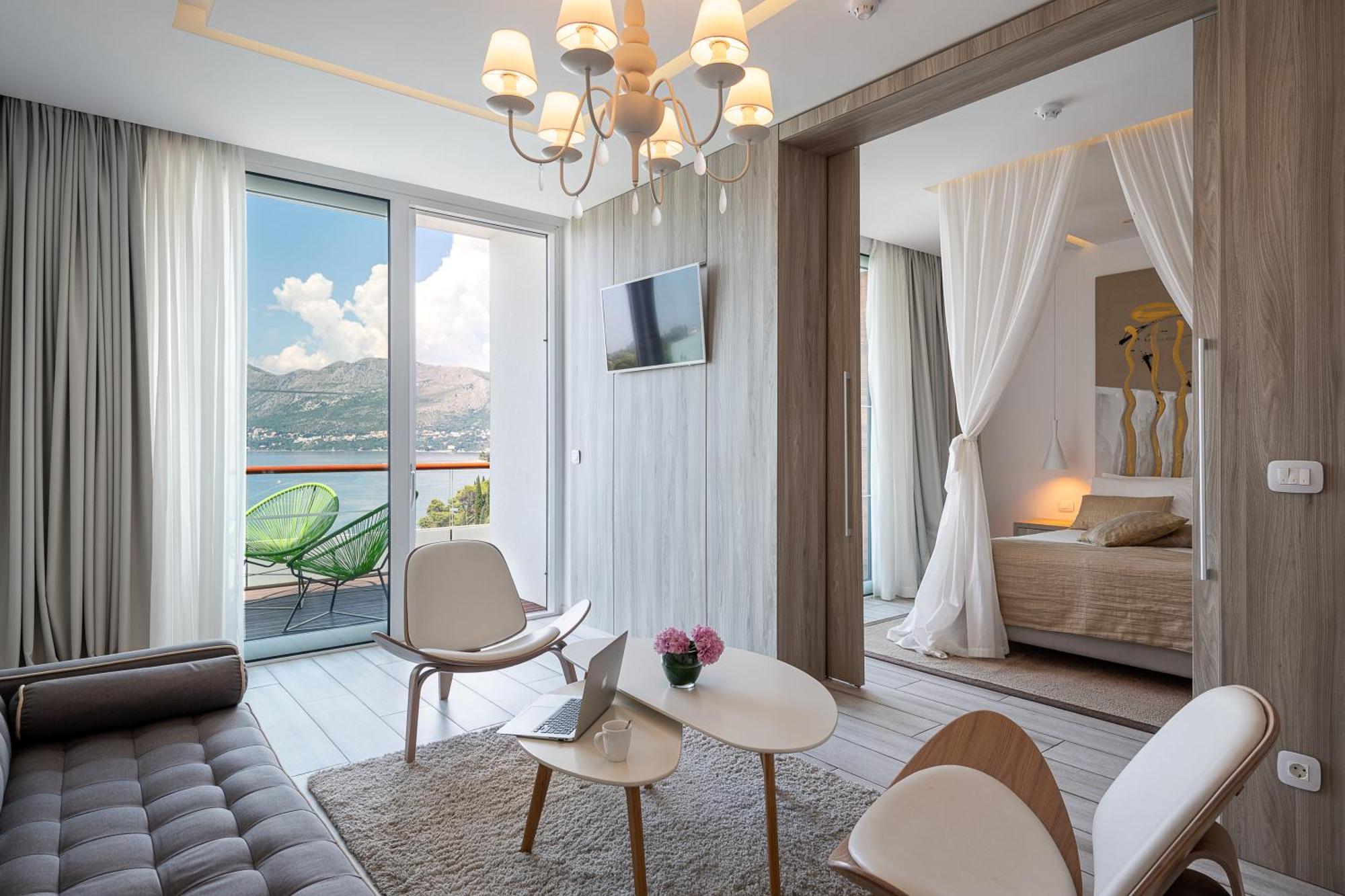 Executive Junior Suite met Balkon en Uitzicht op Zee