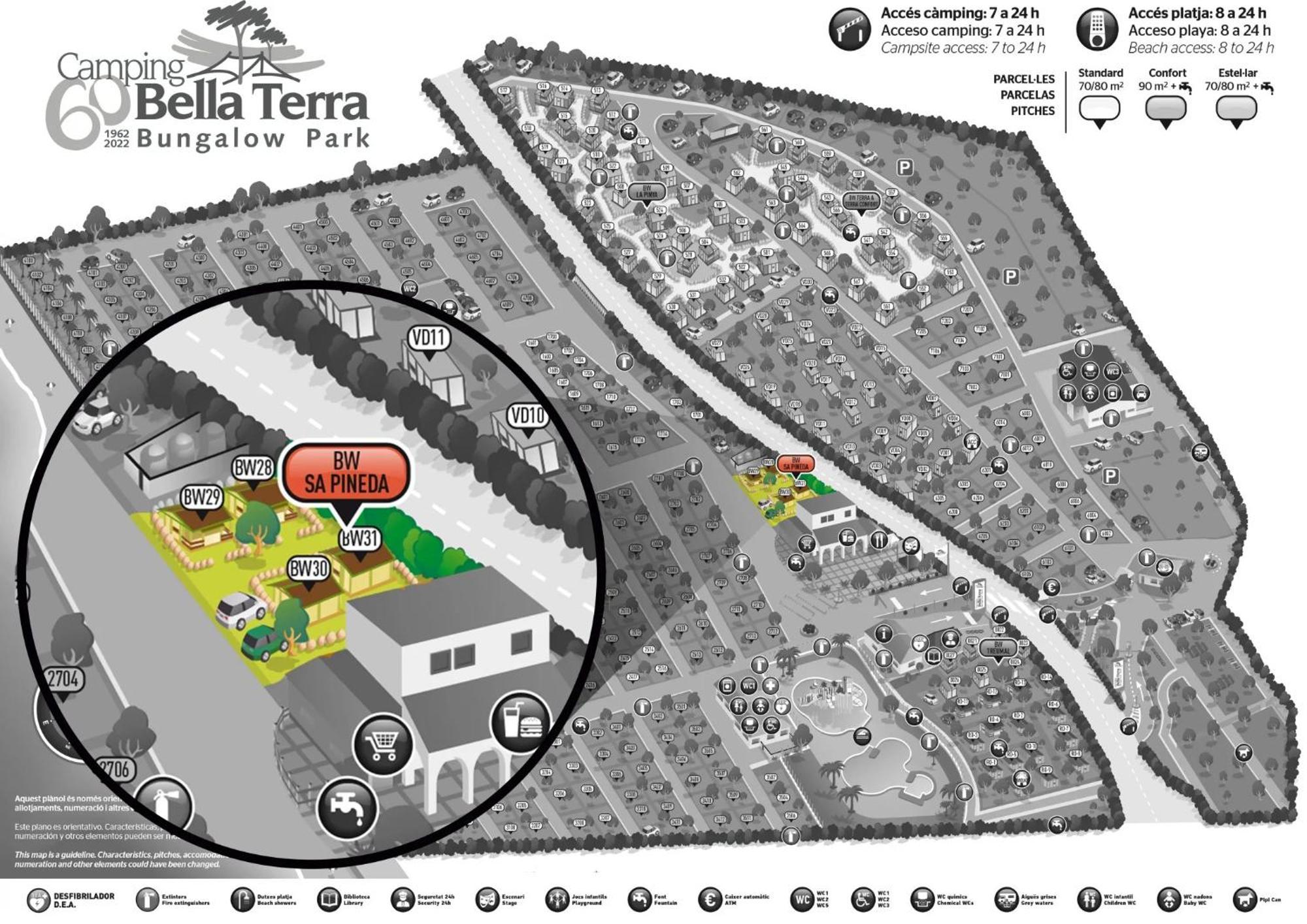 Bungalow Familiar (2 adultos y 2 niños)