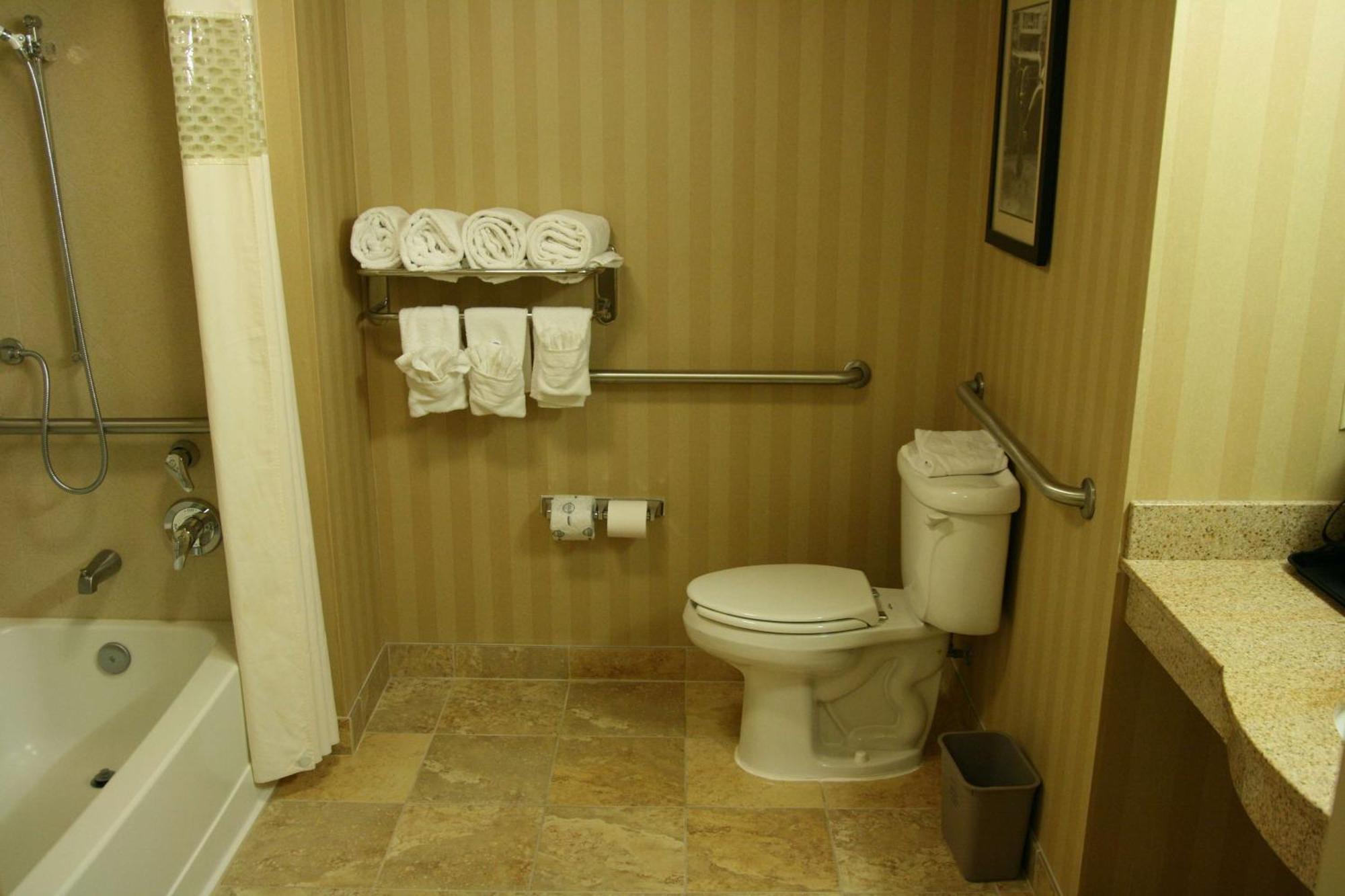 King Room Accessible Tub Mobility Hearing Access or Non-Smoking