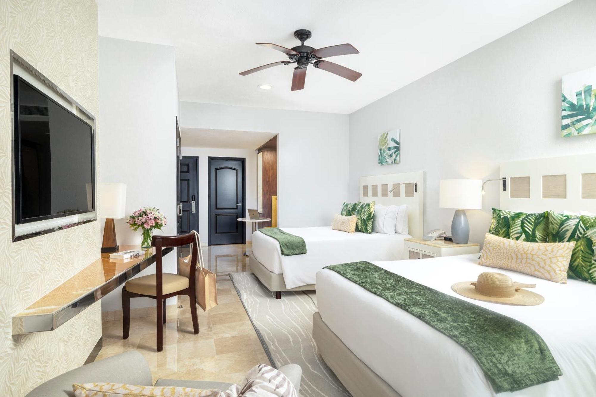 Suite com 2 Quartos e Vista Jardim