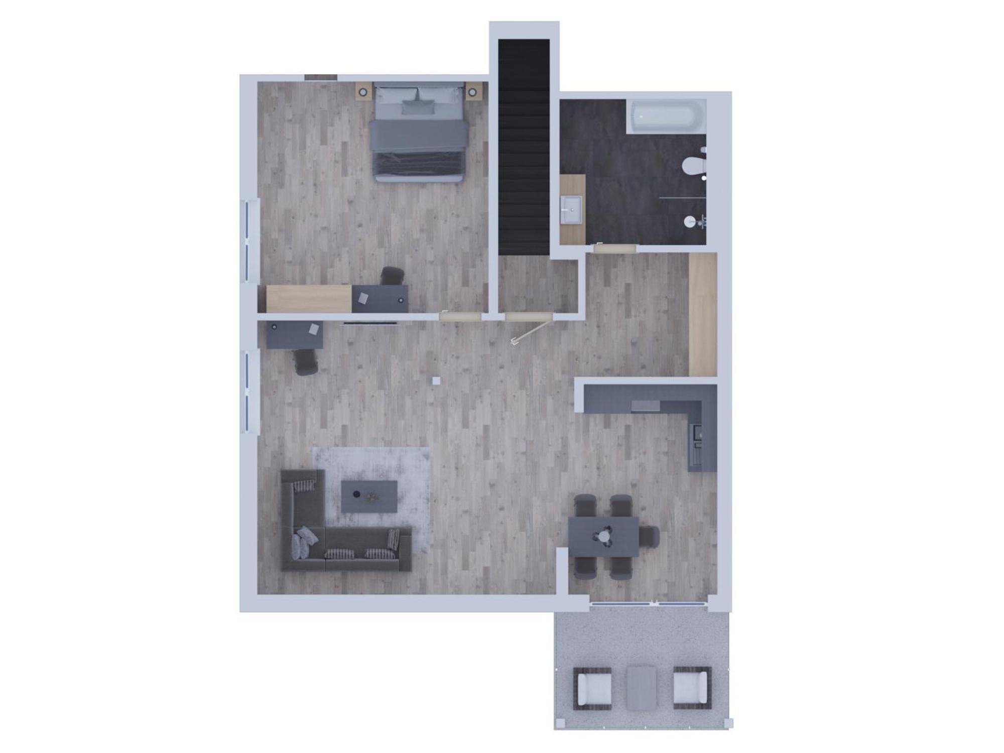 Penthouse-Apartment