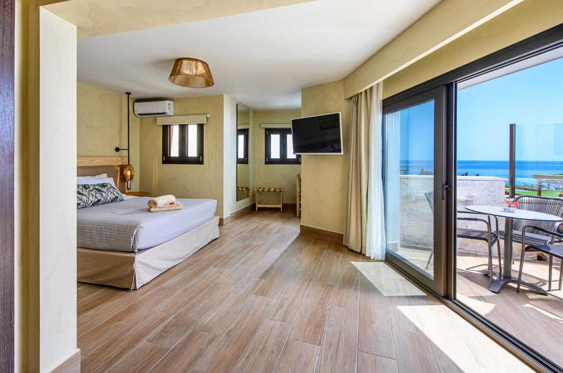 Elite Suite met Bubbelbad Buiten en Uitzicht op Zee