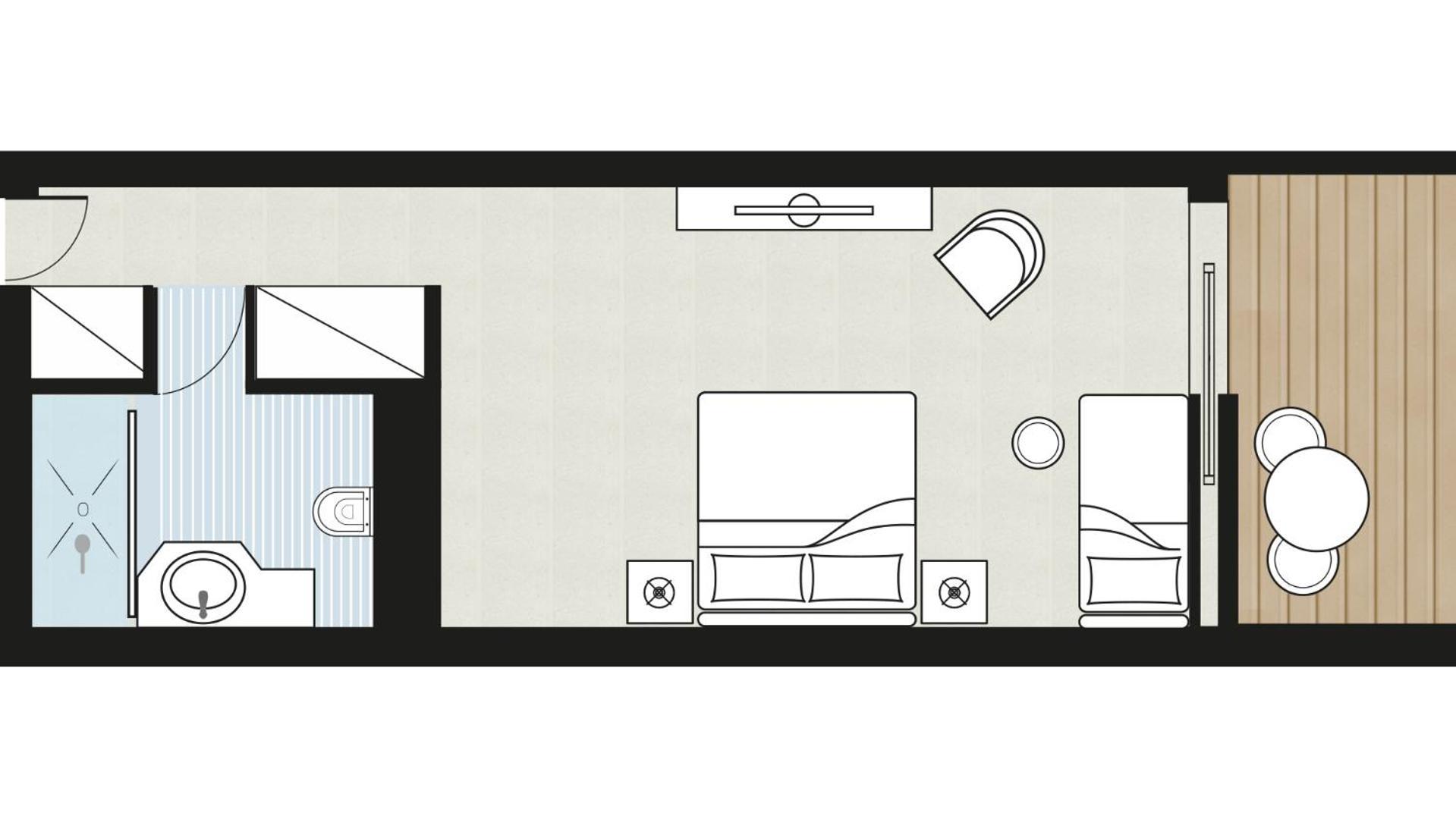 Open Suite met Uitzicht op Zee