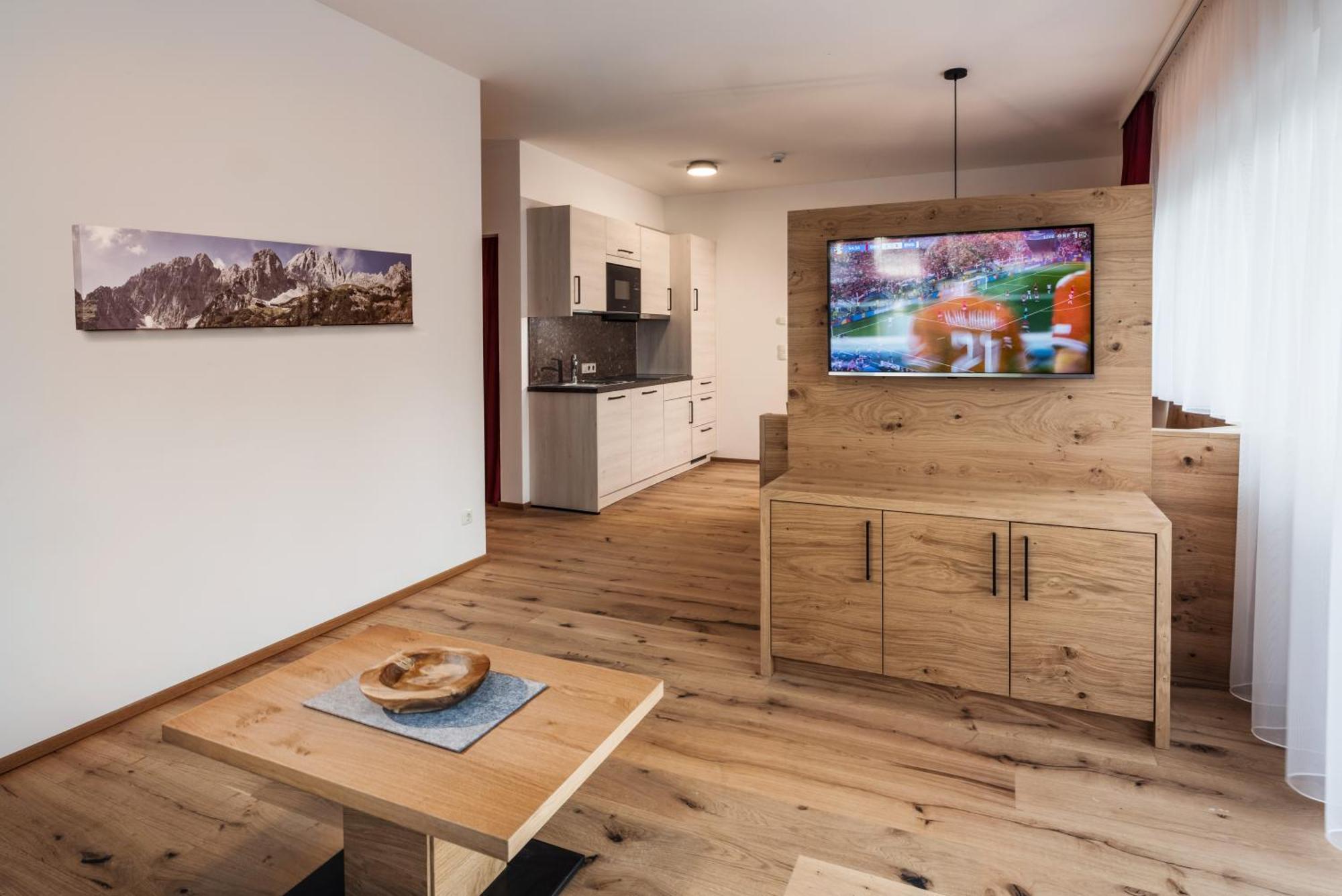 Apartment mit 3 Schlafzimmern und Bergblick