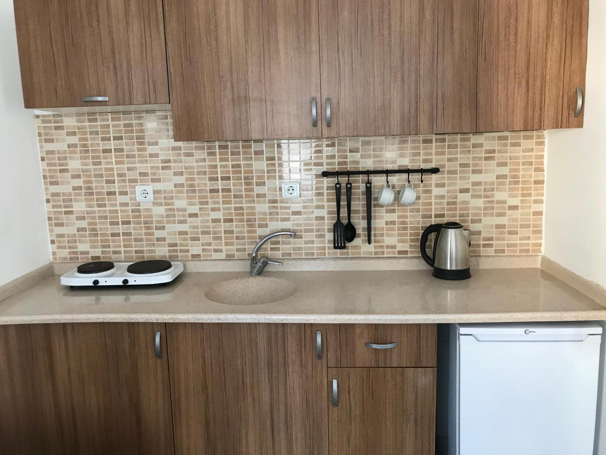 Studio-Apartment mit Balkon