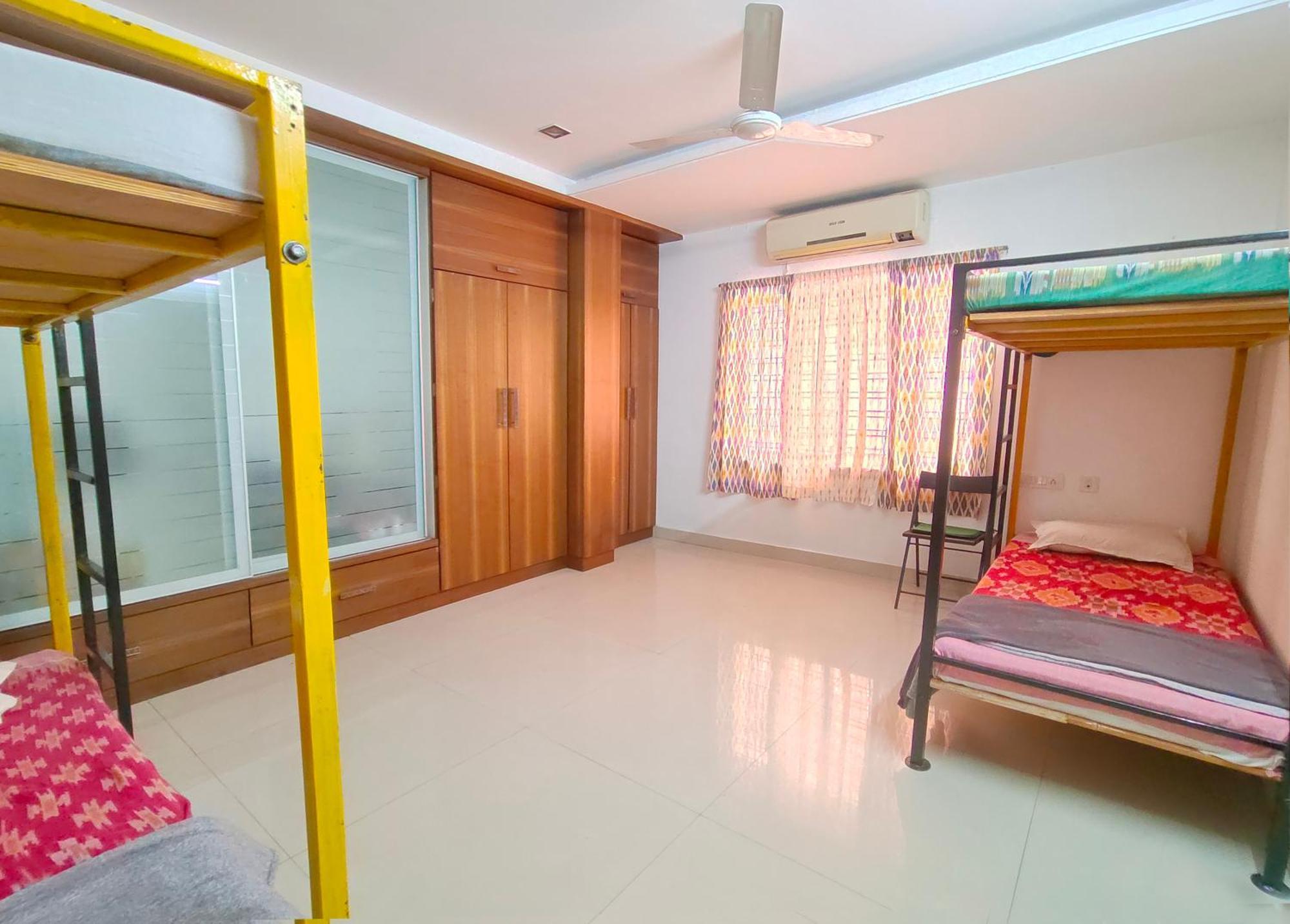 Bed in 6-Bed Female Dormitory Room