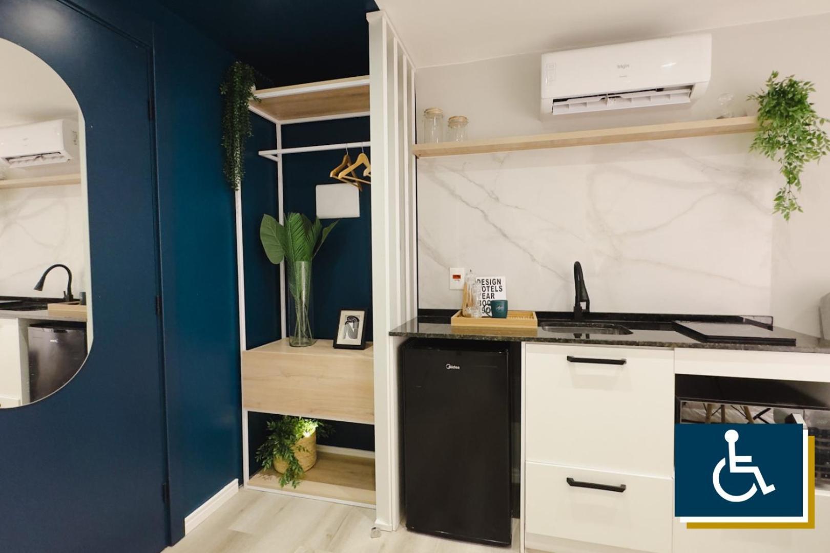 Quarto Individual - Acessível para Hóspedes com Mobilidade Reduzida
