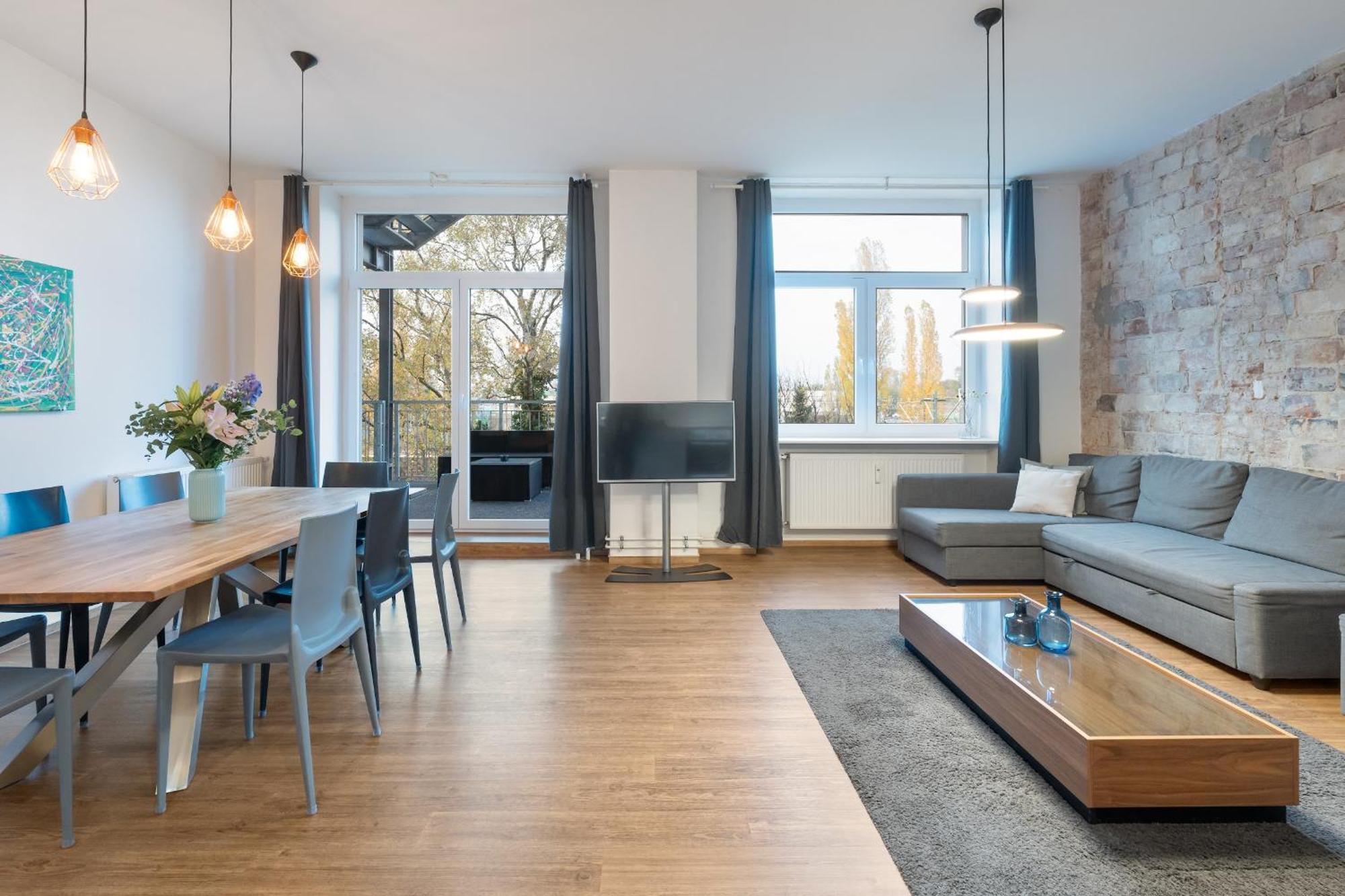Apartment mit 2 Schlafzimmern und Balkon