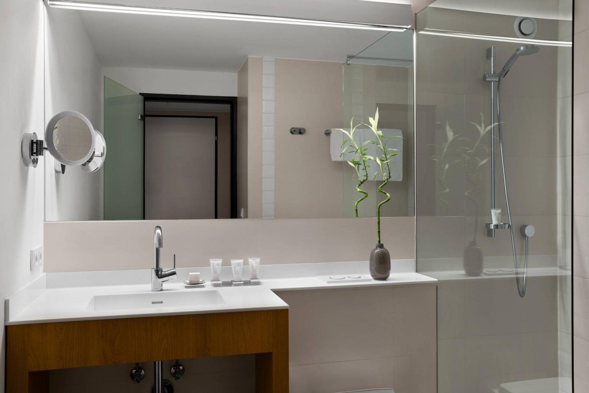 Chambre Deluxe avec 2 Lits Doubles - Vue sur Montagne - Étage Supérieur