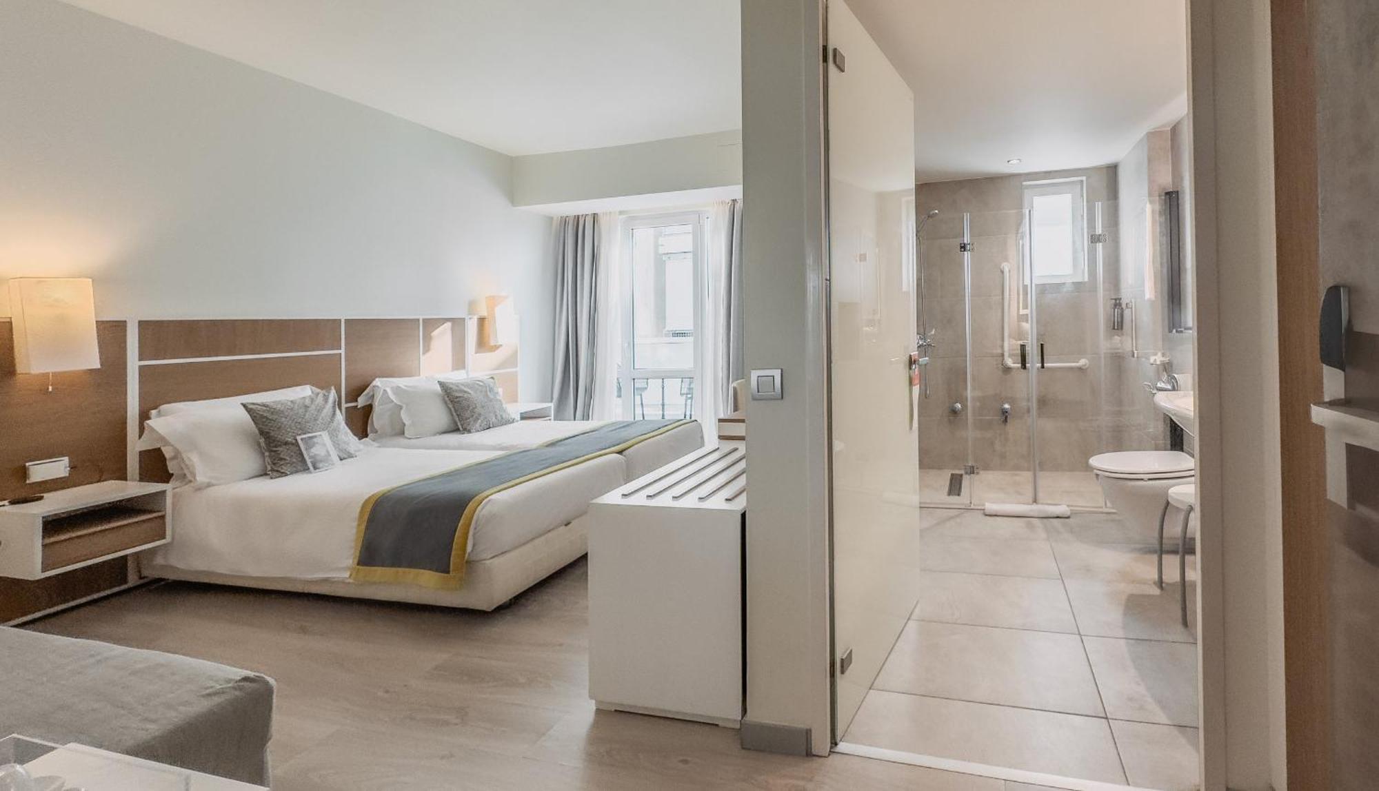 Eco Chic Einzelzimmer mit eigenem Balkon