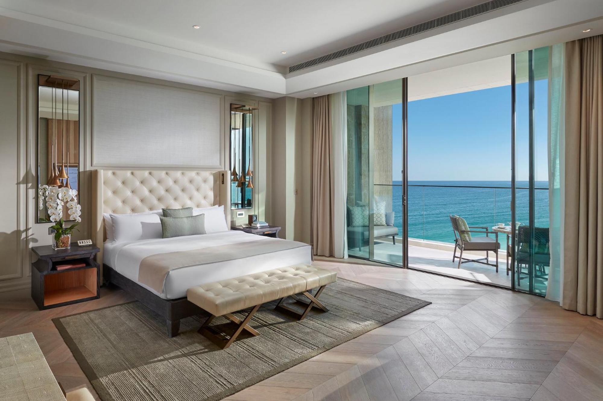 Premier Suite mit Meerblick und Zugang zur Club Lounge – inklusive täglichem Frühstück und Nachmittagstee, Getränken und Häppchen am Abend