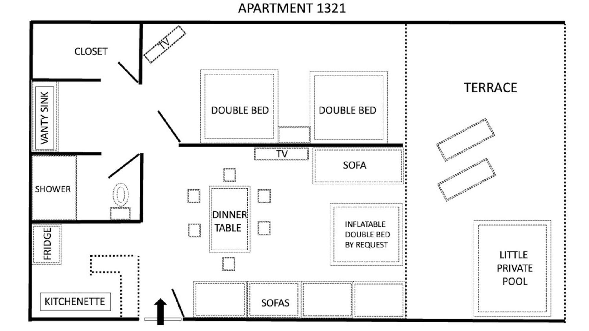 Apartamento con vistas al mar