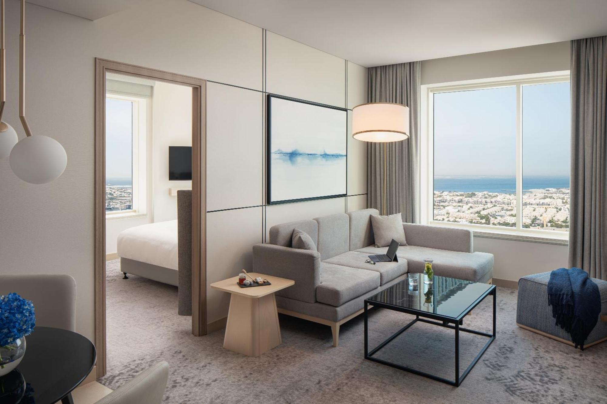 Nieuw ontworpen suite met 1 slaapkamer